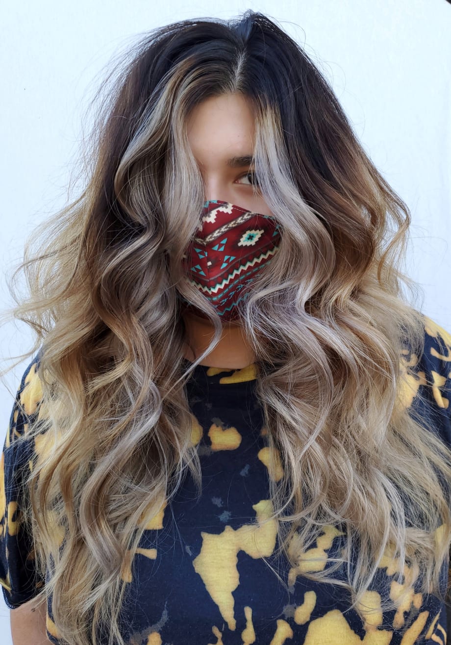 Dimensional, Rooted Blonde Balayage