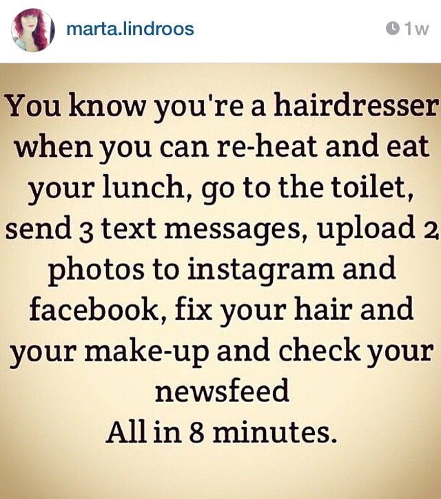 21 Ways to Spot a Hairdresser