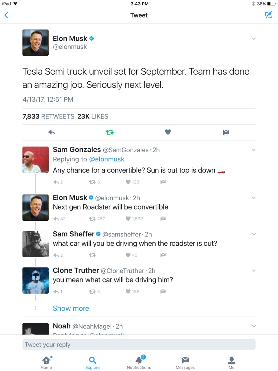 Tesla Gets Set to Run with the Big Rigs with Electric Truck