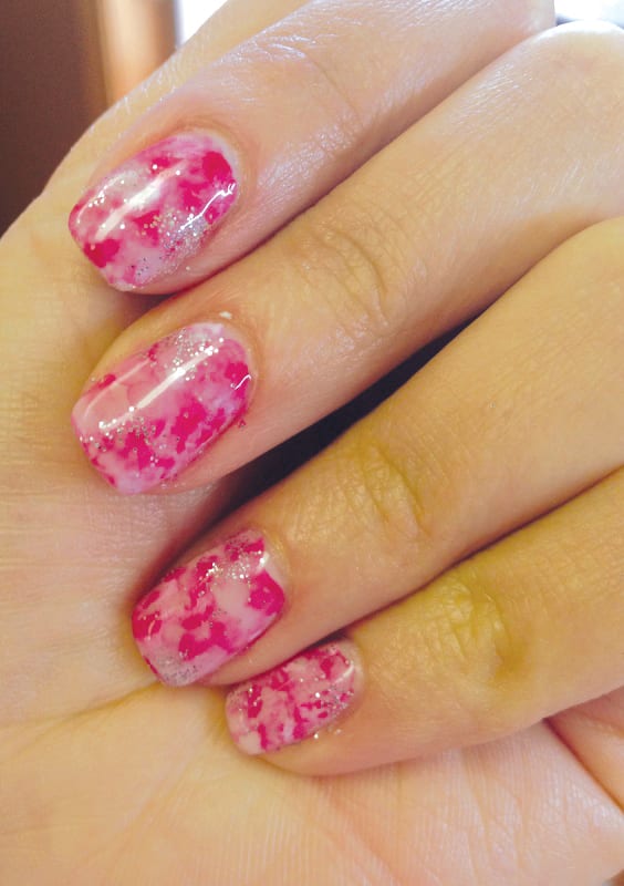 Marble Madness with Shellac