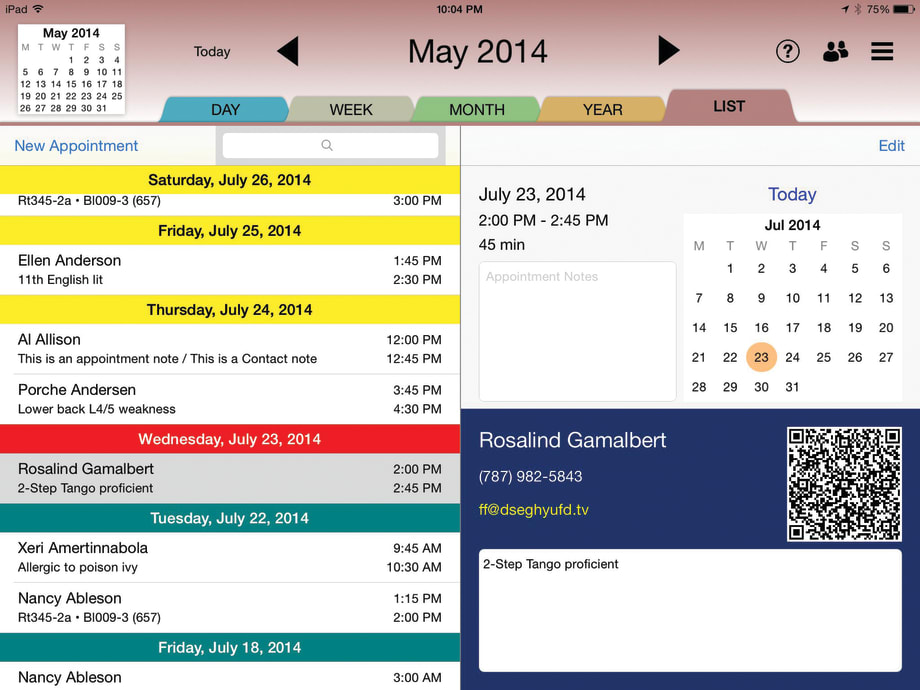 A Simple Scheduling App