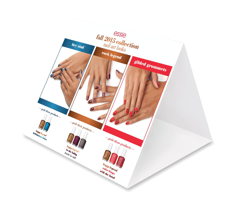 Essie Tent Cards Make Marketing Easy
