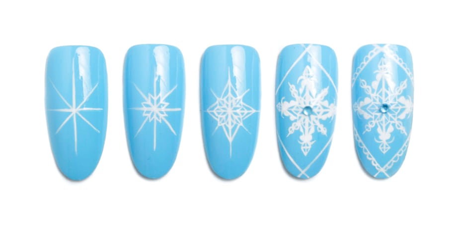 Nail Art Studio: Lacy Snowflake