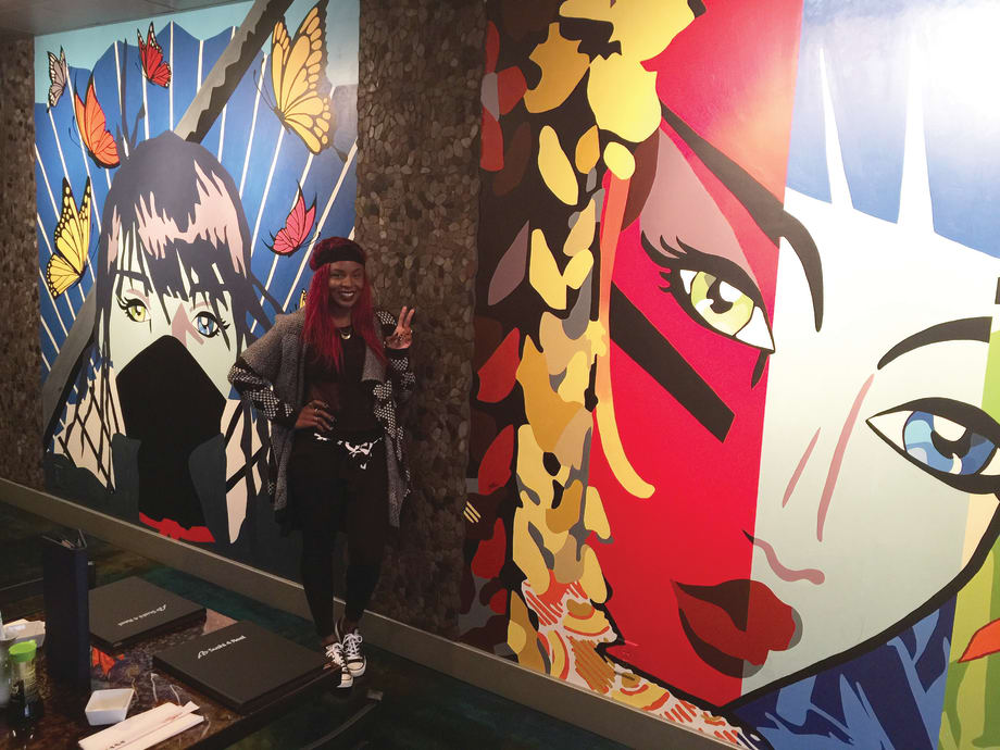 My Other Life: Knieya Peterson, Muralist