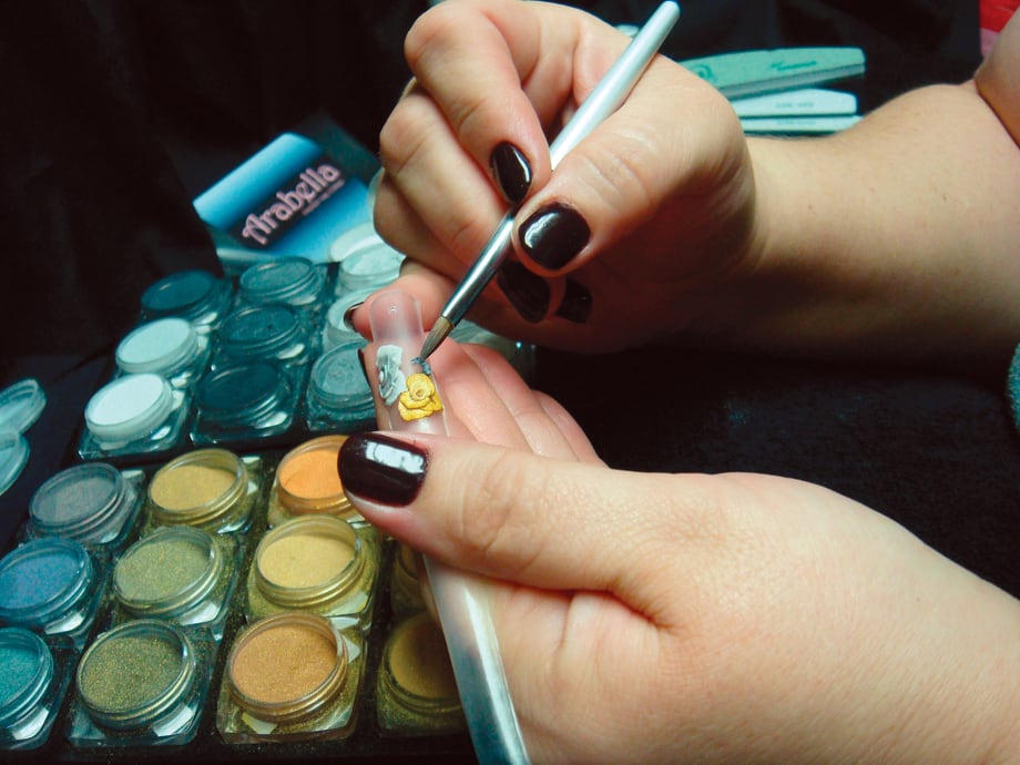 A Nail Bouquet