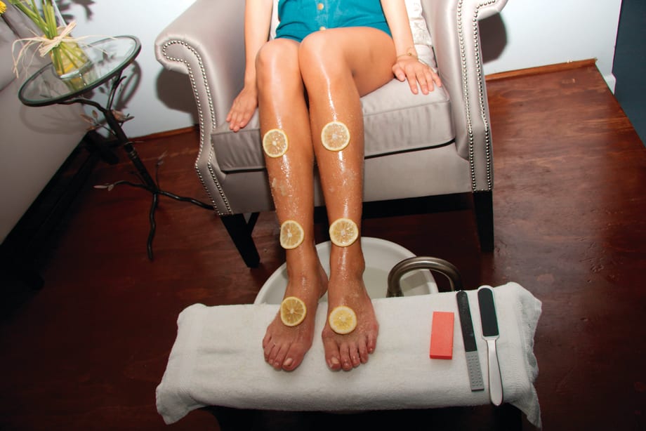 Citrus Polished Pedicure