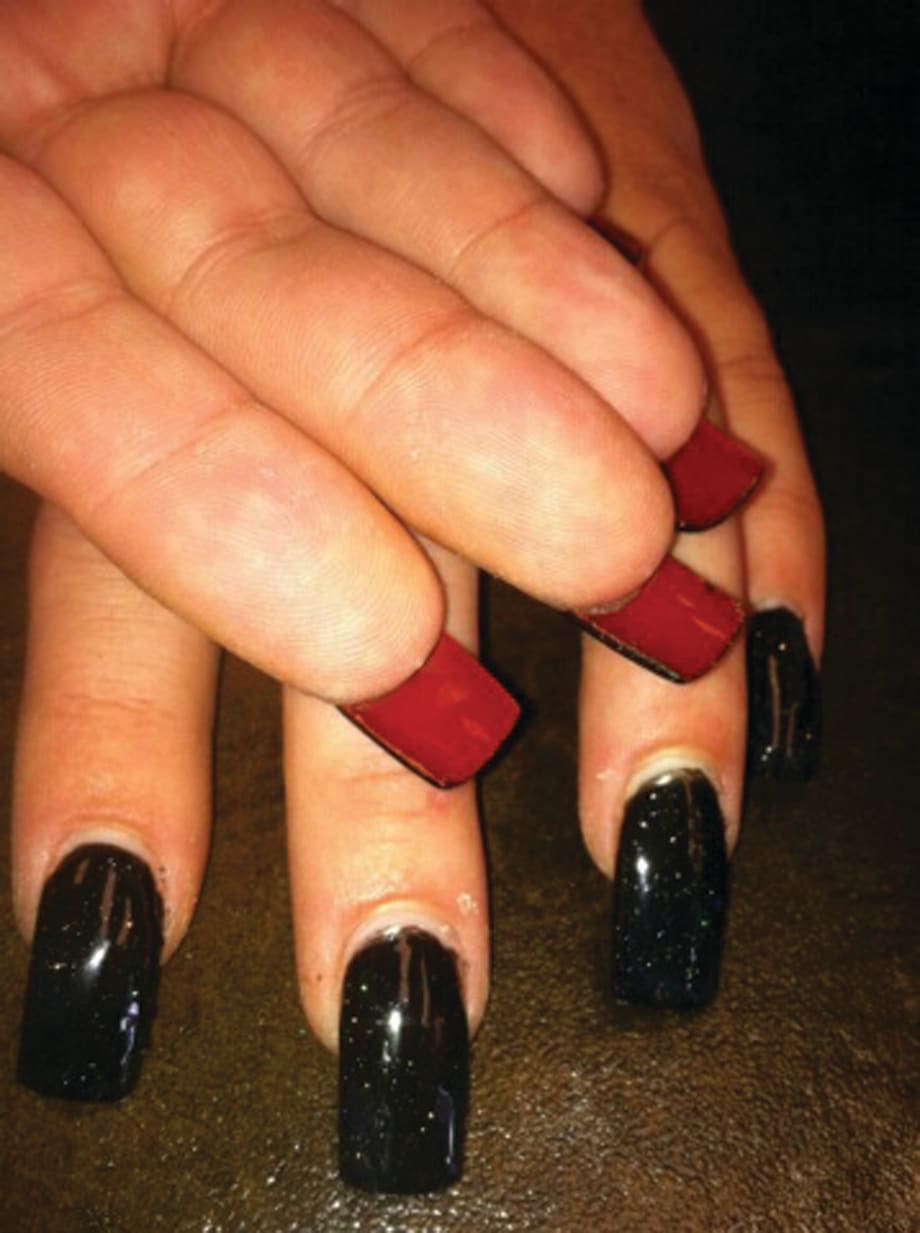 Hidden Gems: Underside Nail Art