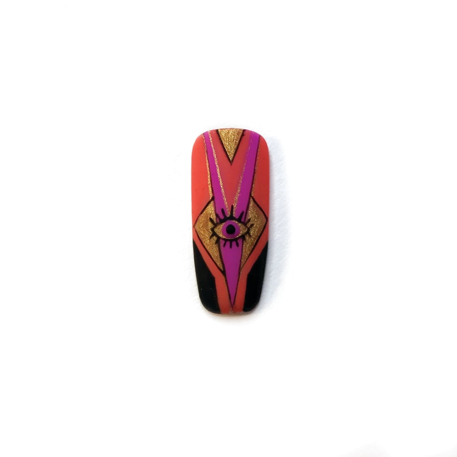 Abstract Vision Nail Art Tutorial
