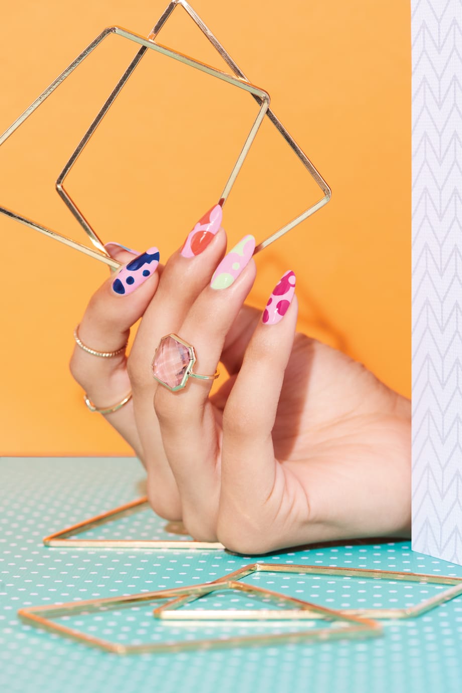 Behind the Scenes: Kusama-Inspired Nail Art