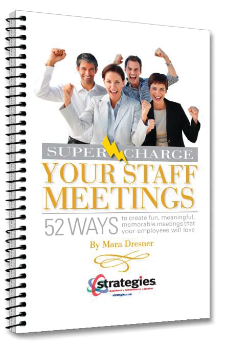 The Art of the Staff Meeting