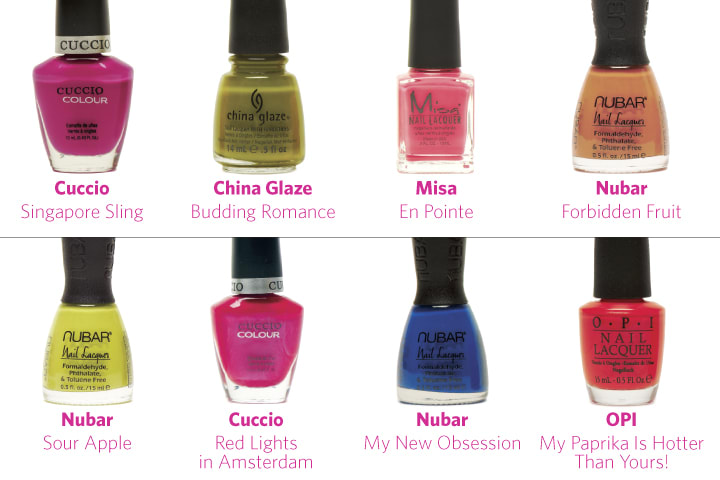 Spring 2013 Polish Preview: Seam-Bursting Color