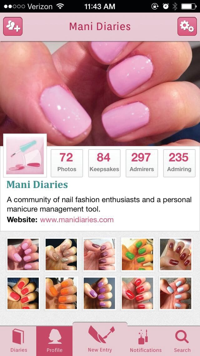 An iPhone App for Manicure Lovers