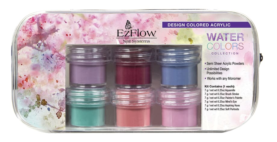 Design Colored Acrylic Watercolors Collection