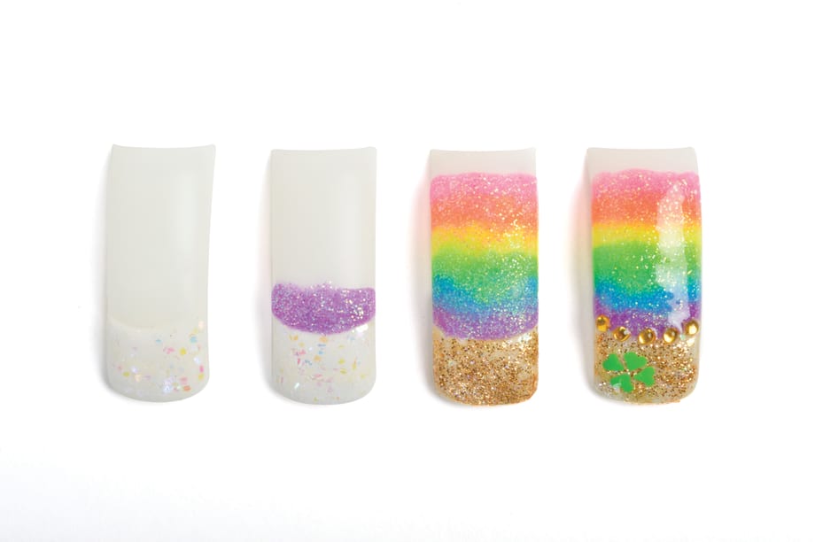 Nail Art Studio: Lucky Rainbow