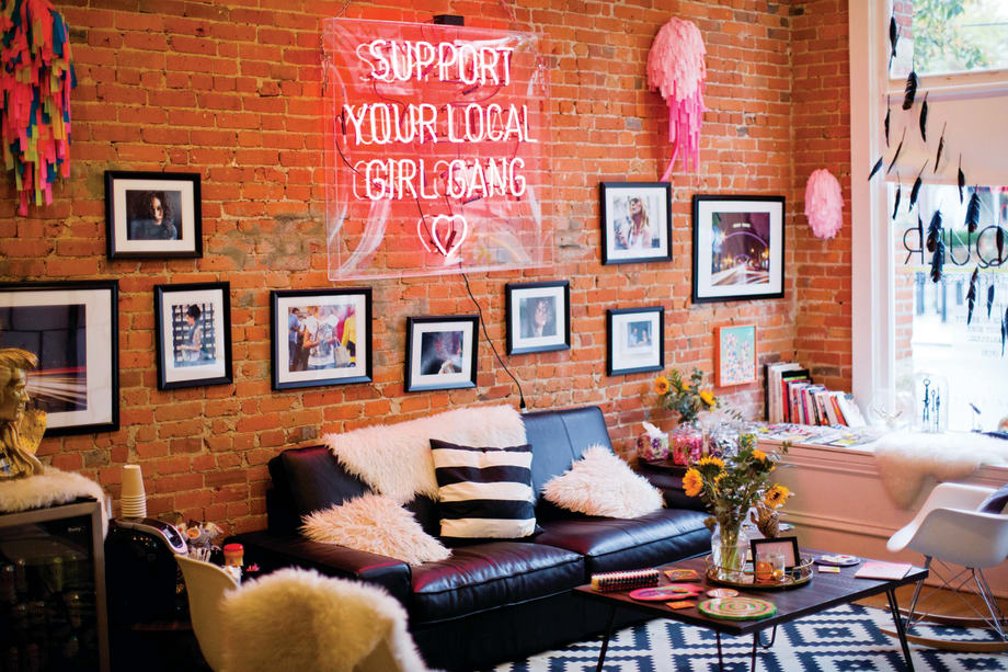 #SupportYourLocalGirlGang at Lacquer Gallery
