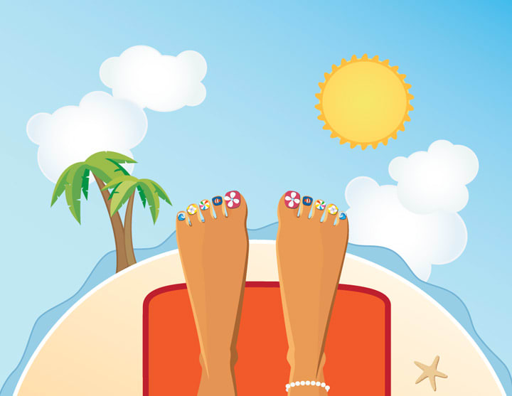 The Nail Doctor Talks About Summer Nail Issues