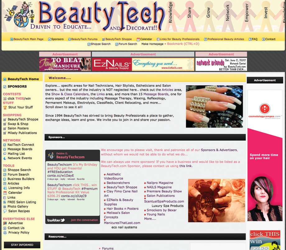 BeautyTech.com Site Revamped