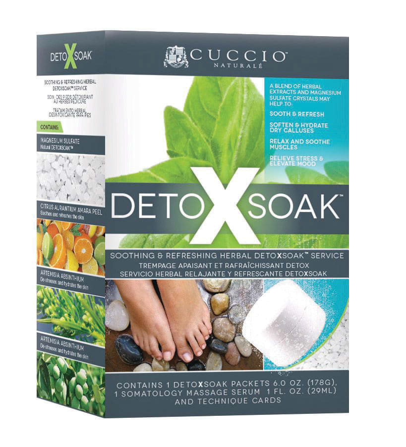 De-Stress Clients With Cuccio Herbal Detoxsoak