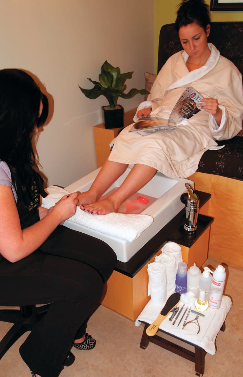 Sweet Orange Creamsicle Pedicure