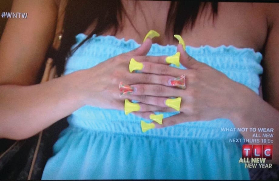 Duck Nails Are a “Not” On “What Not to Wear”