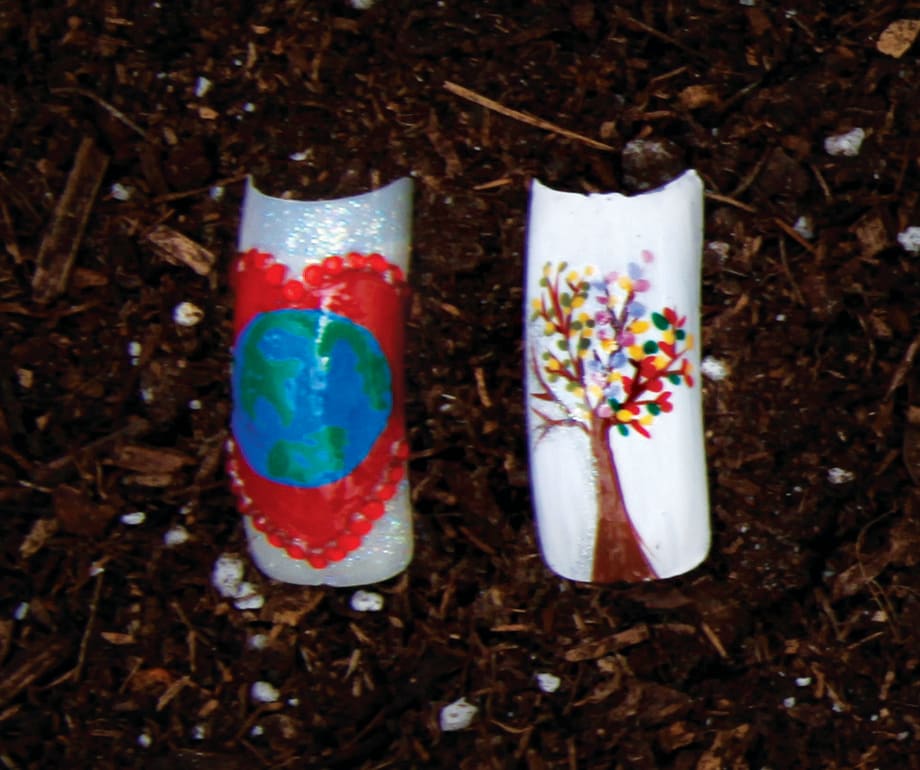Earth Day Nail Art
