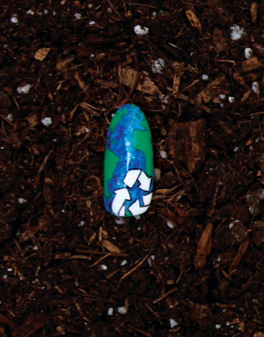 Earth Day Nail Art