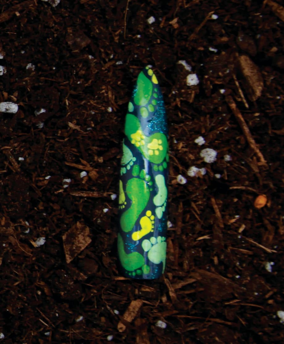 Earth Day Nail Art