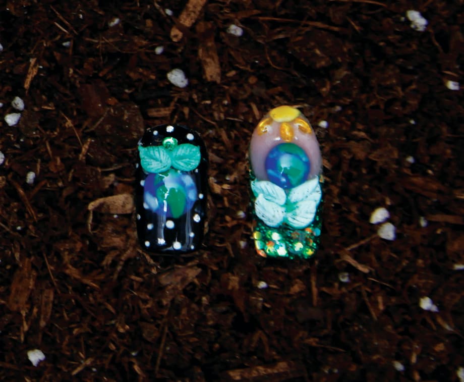 Earth Day Nail Art