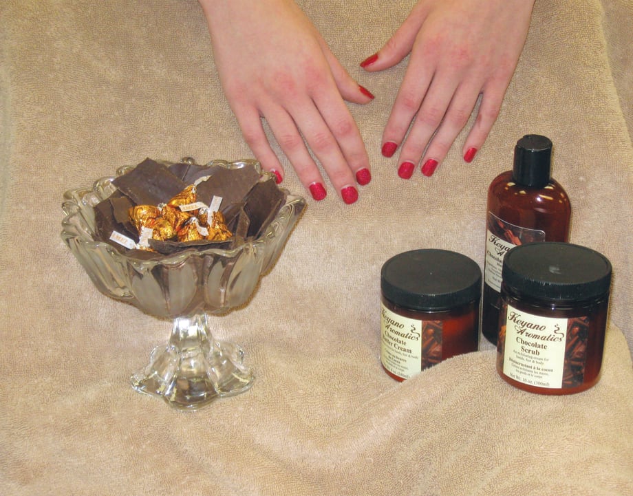 Chocolate Decadence Manicure