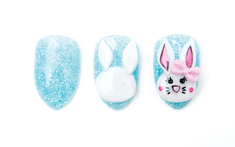 Easter Bunny Nails