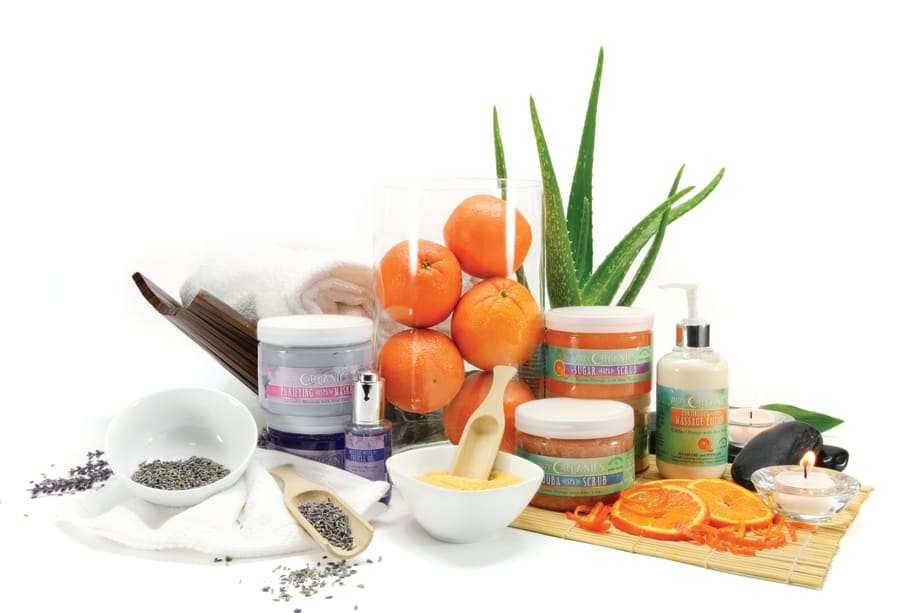Pure Organics' Diamond Pedicure