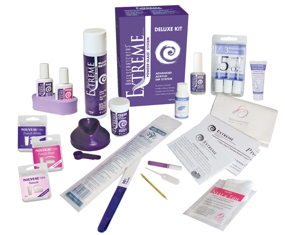 Backscratchers Extreme Powder Glaze Acrylic Dip System