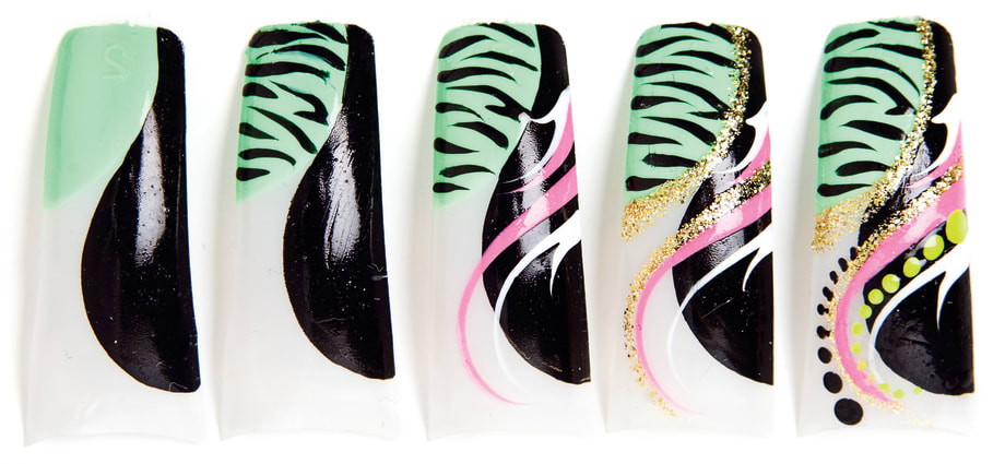 Green Zebra Crossing
