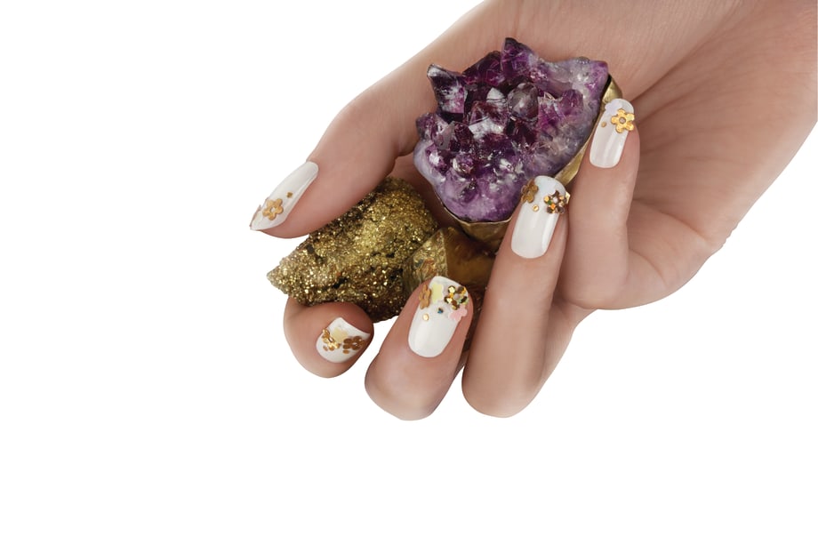 Gold Rush Nails