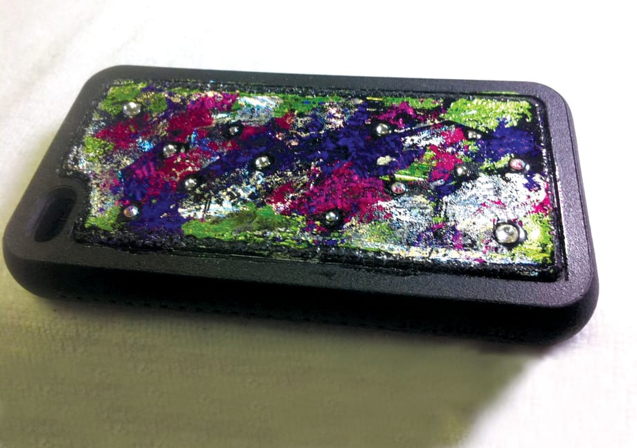 Hand-Decorated Cell Phone Cases