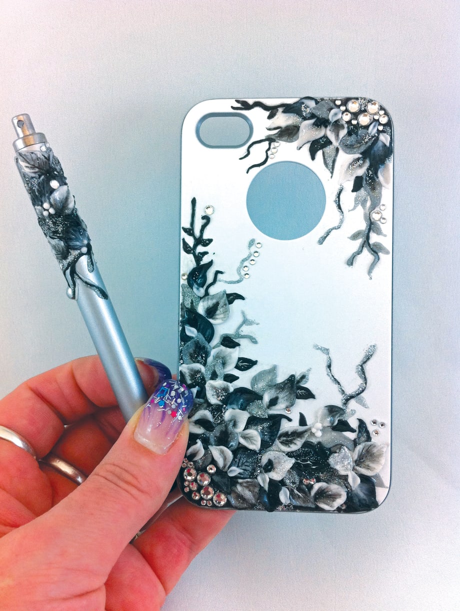 Hand-Decorated Cell Phone Cases