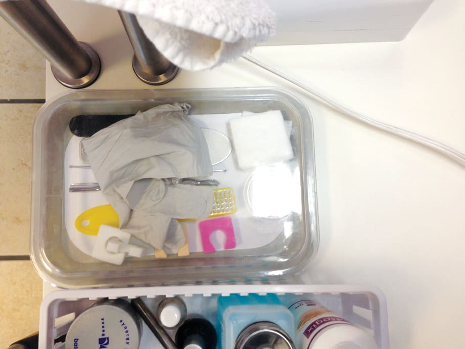 The Right Stuff: Organized Sanitary Trays