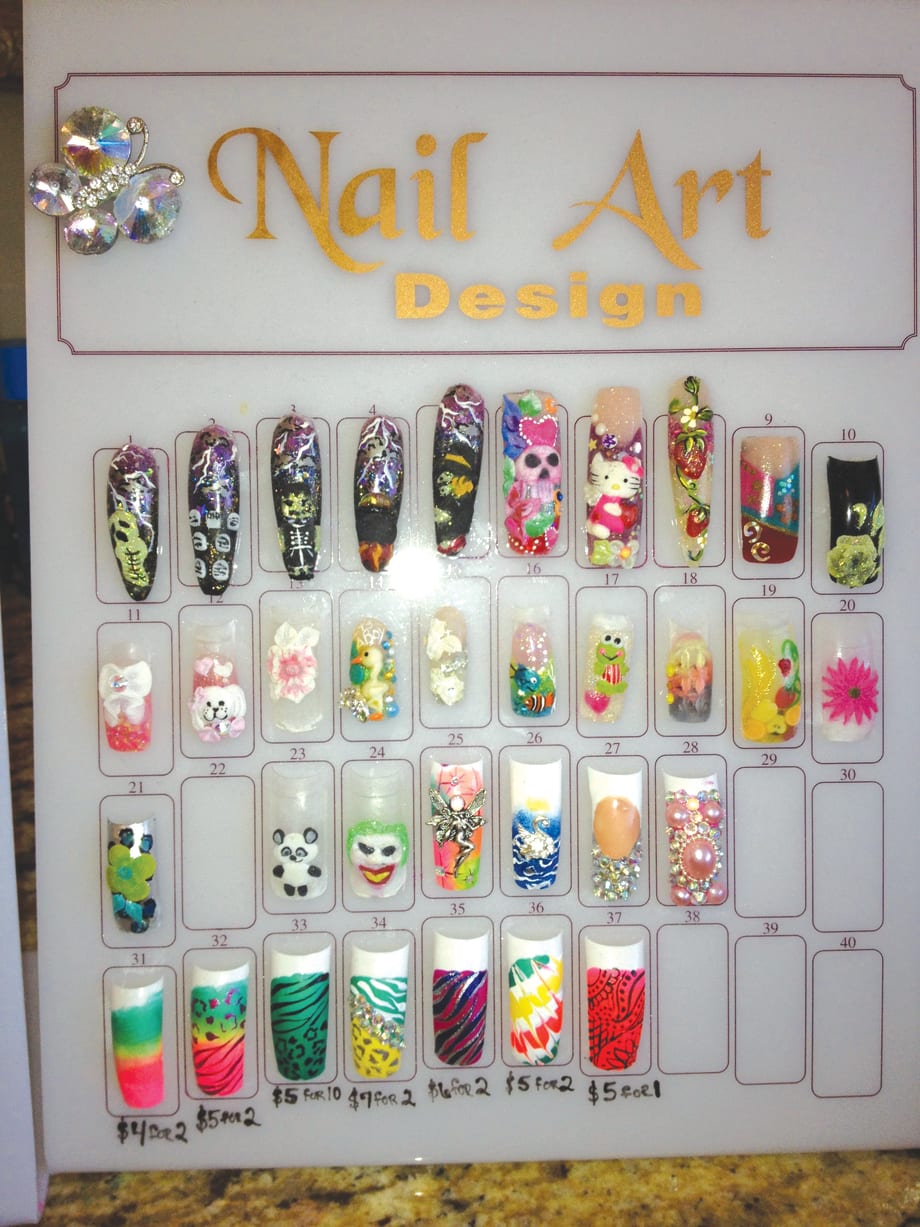 Show Us Your...Clever Nail Art Display