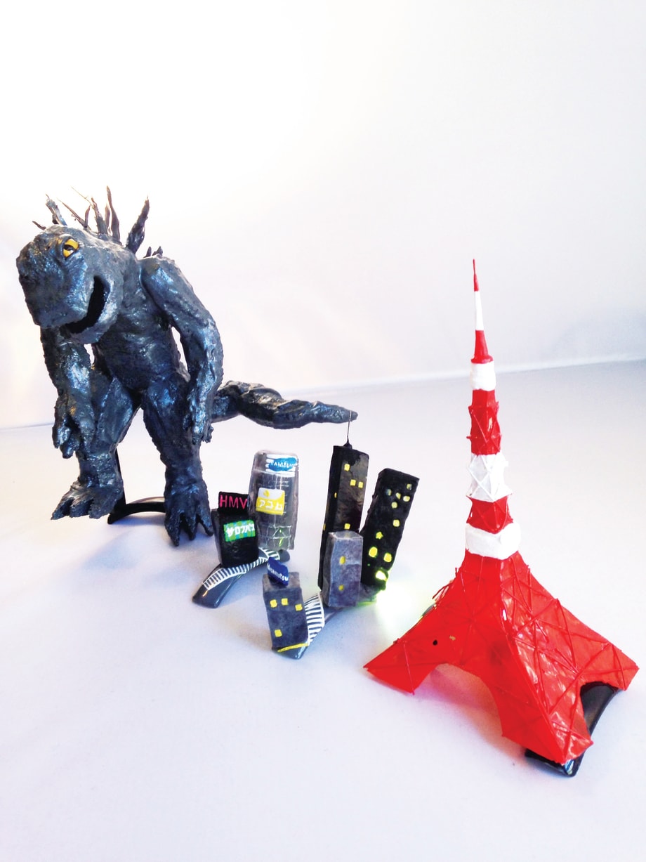 King of the Monsters: Godzilla Nail Art