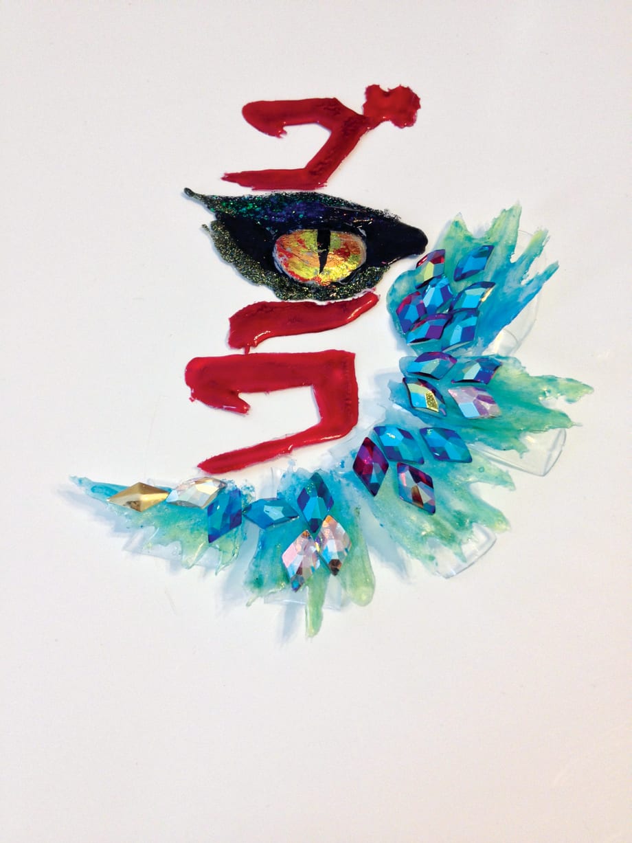 King of the Monsters: Godzilla Nail Art