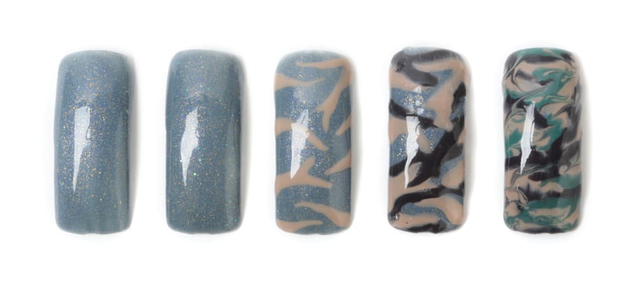 Camouflage Nails