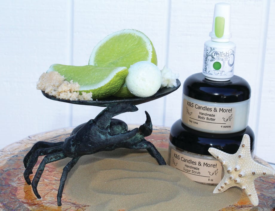 Signature Service: Key Lime Spa Gel Pedicure