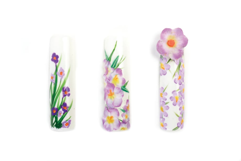 Nail Art: One Look,Three Ways