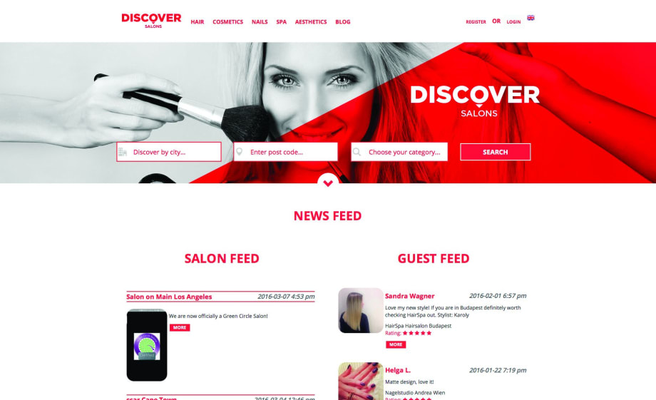 Websites Worth Watching: www.discoversalons.com