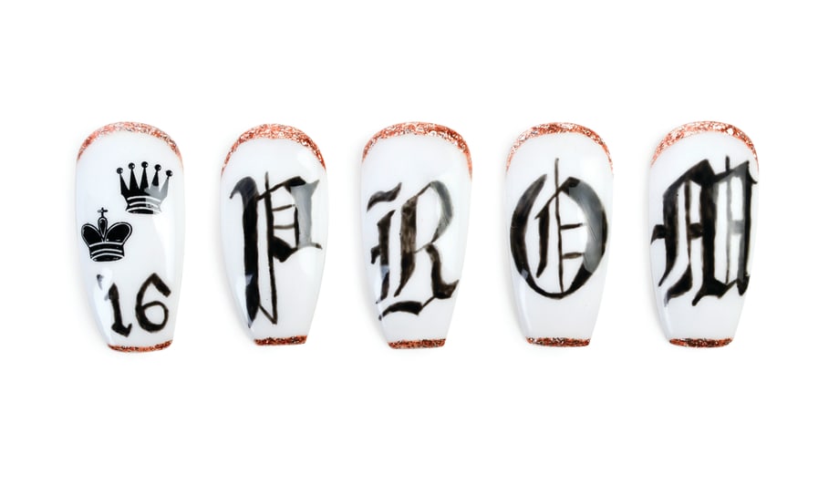 Prom Nails: 11 Nails Inspired by Prom Dress Styles