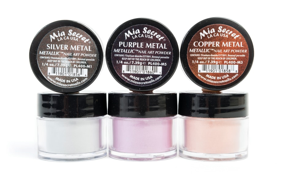 Metallic Nail Art Powder