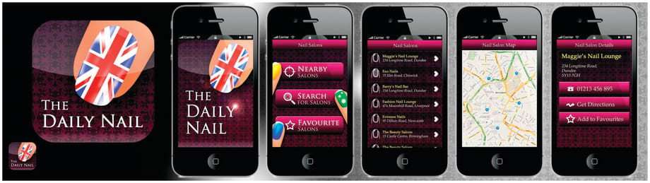 British Beauty App Pinpoints Nearest Salon