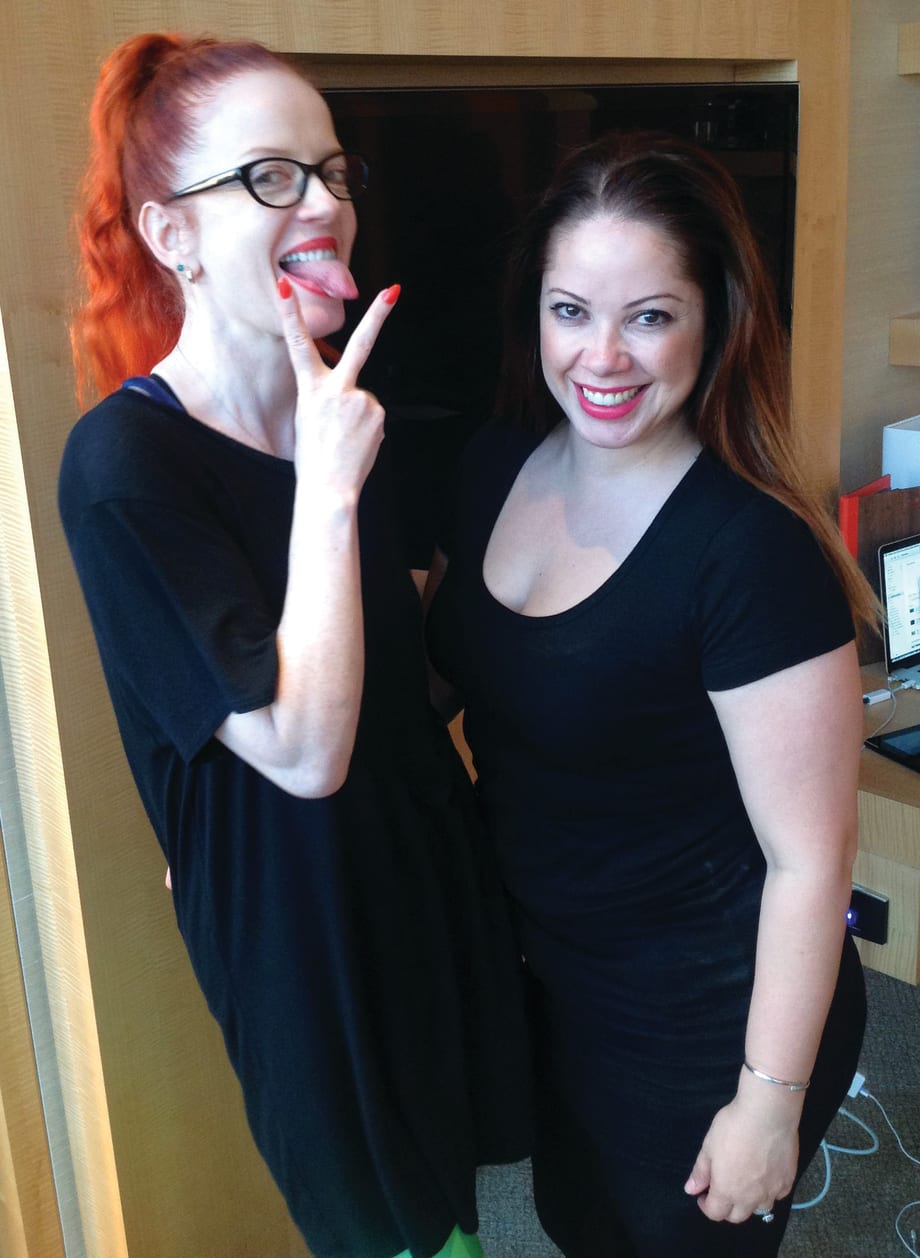 Rocker Shirley Manson Gets Artistic