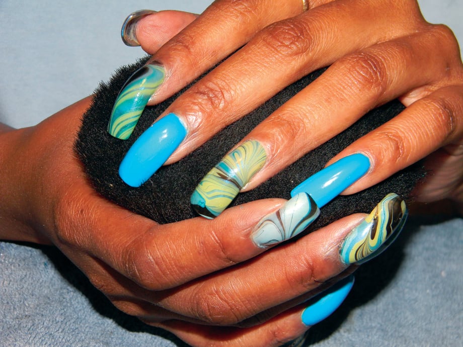 On Nails, Less Is More