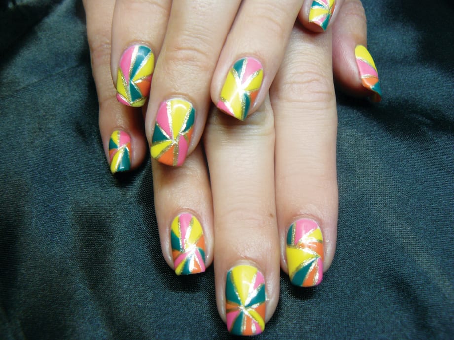 Math Is Fun: Geometric Nail Art Roundup